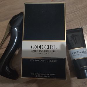 Carolina Herrera Good Girl(Almost full) with lotion-50% used